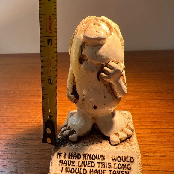 Vintage 1975 Paula Figurine Ontario Canada if I have lived this long 556 - Picture 2 of 4